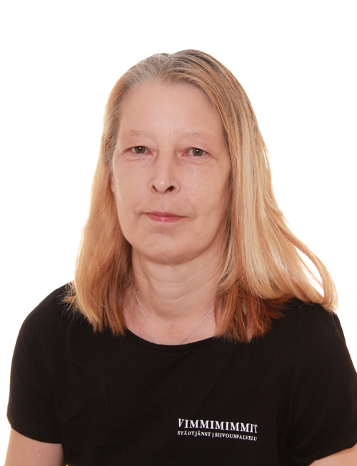 Sari, städare på Vimmimimmit