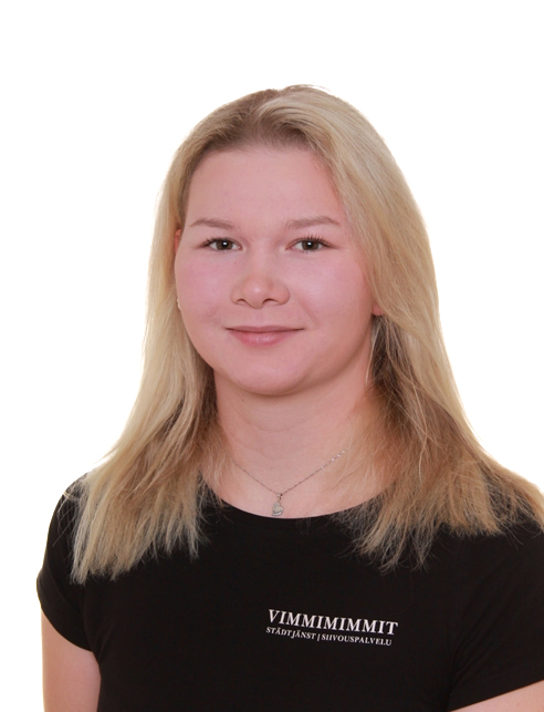 Kristiina, städare på Vimmimimmit