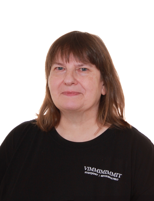 Christine, städare på Vimmimimmit